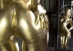 best of Gold body paint