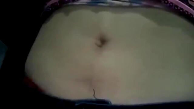 Hot belly button fetish