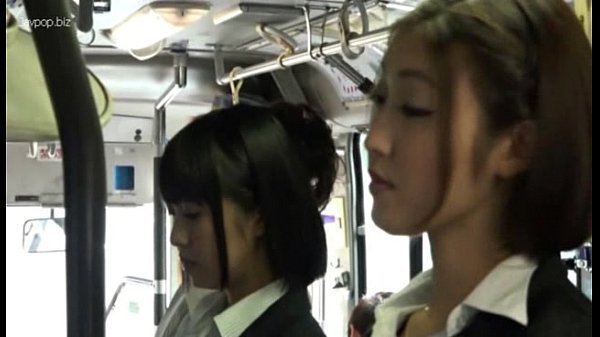 Asian public bus squirt