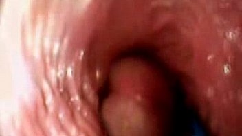 Internal view creampie