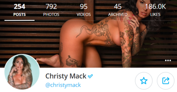 Christy mack onlyfans content