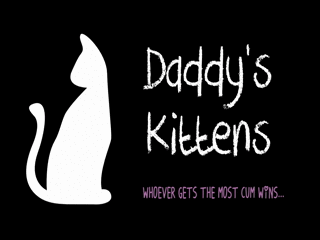 Daddys slave kitten sucks cock under