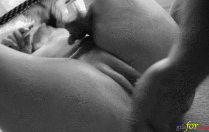 best of Orgasm while stroking cock herself vibrates