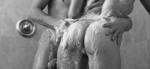 best of Cock takes soapy shower black