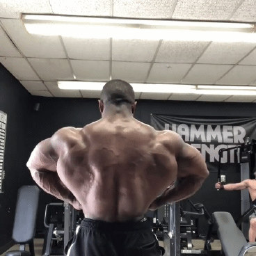 Winger reccomend works huge muscles flexes
