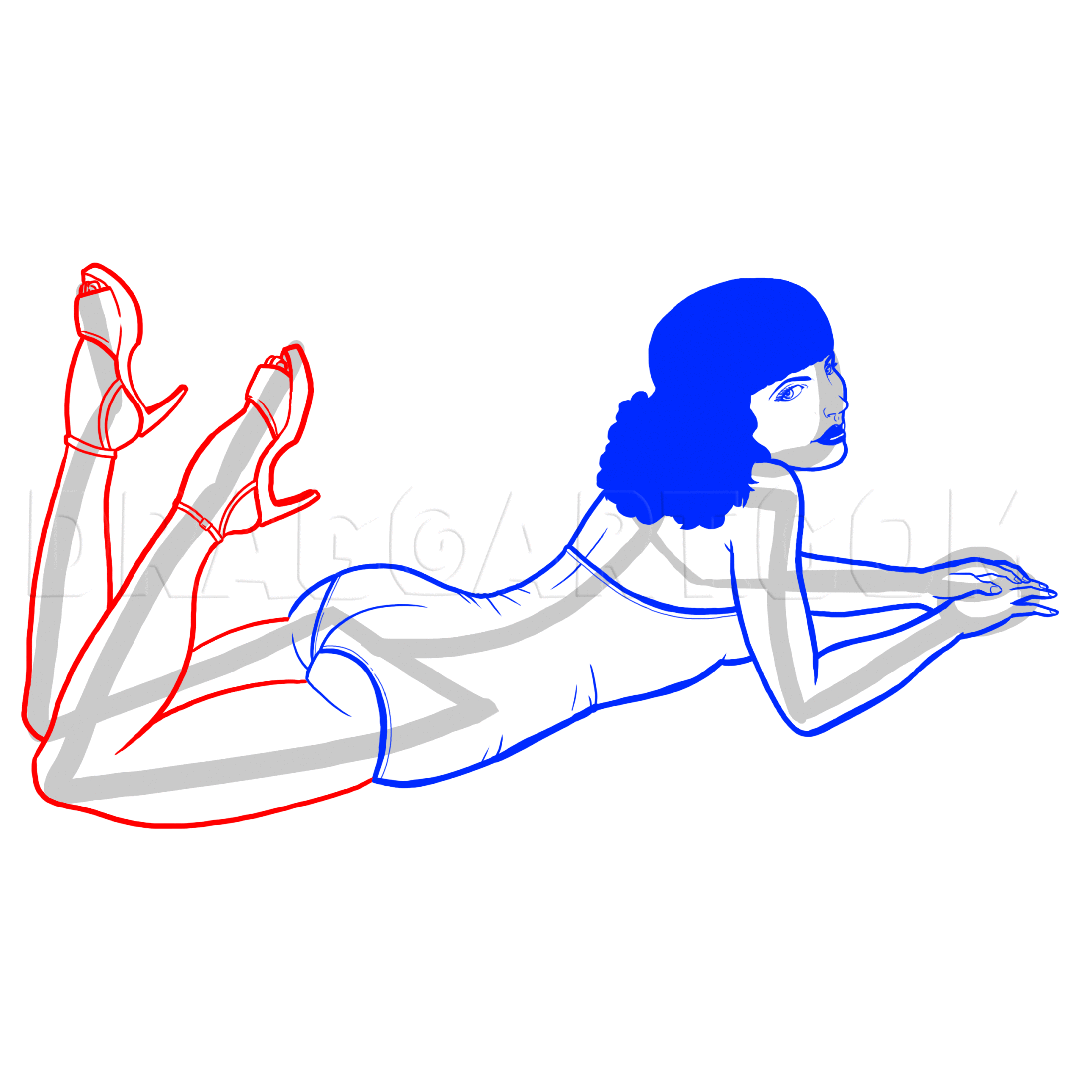Opaline reccomend possible pinup painting process