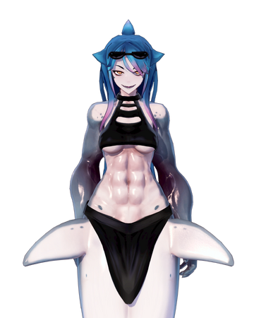 best of Shark monster girl island prologue mermaid