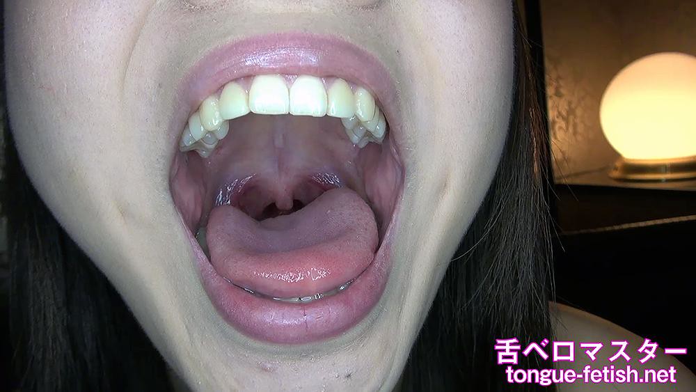 Youtube girl showing some tongue uvula