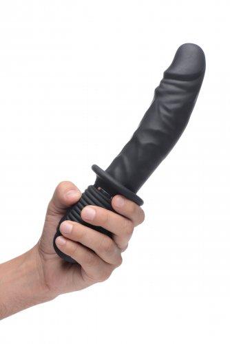 best of Thrusting power silicone dildo pounder vibrating