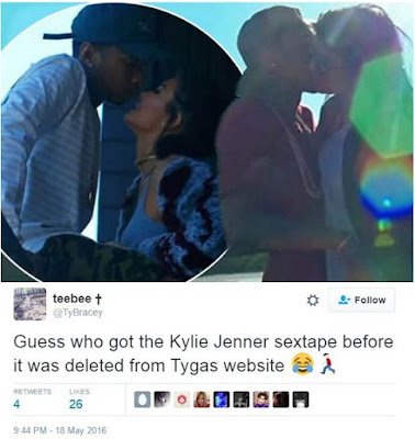 Kylie jenner tape leaked tyga himself