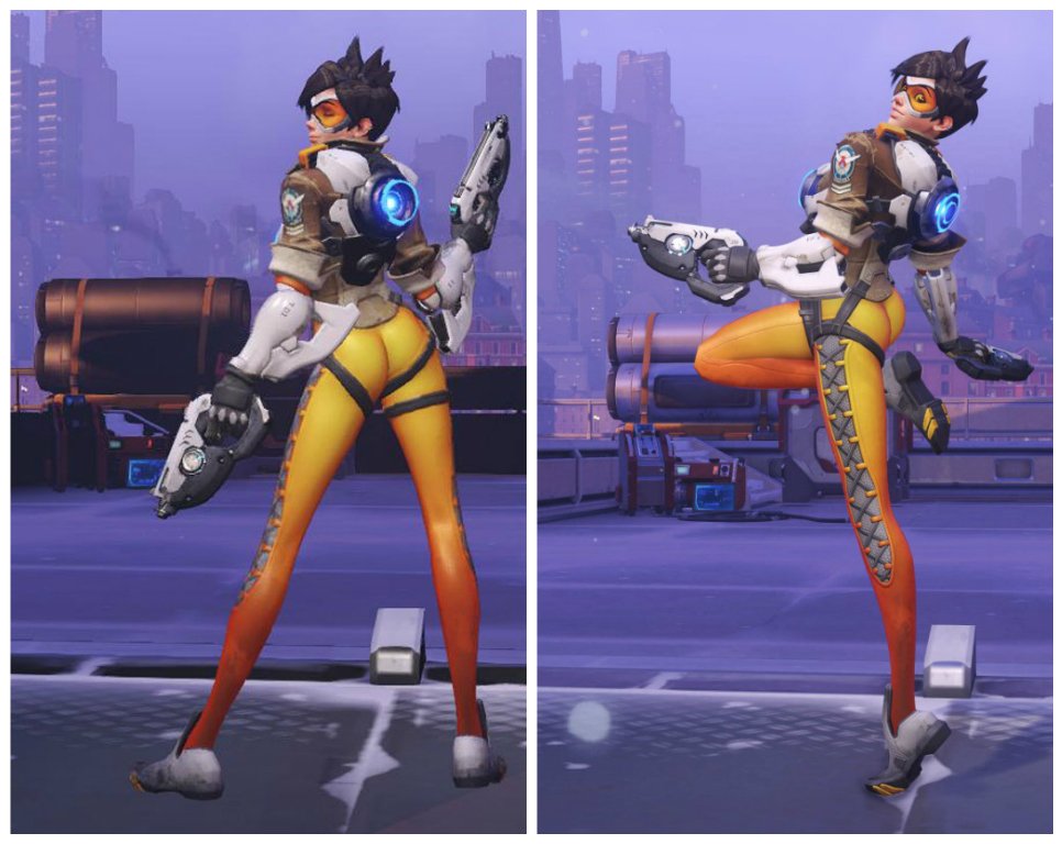 best of Tracer lucky give winner lena oxton