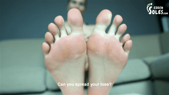 Foot worship sexy feet soles model