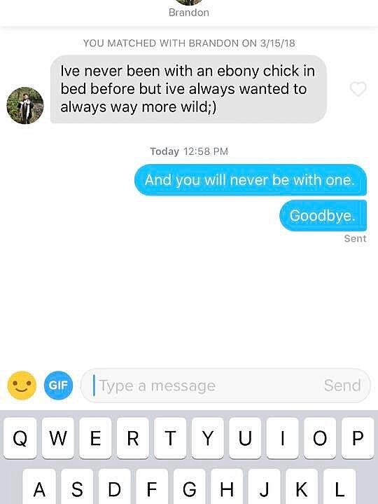 Asking guys tinder would date porn