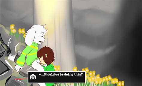 best of Chara time gives while good asriel