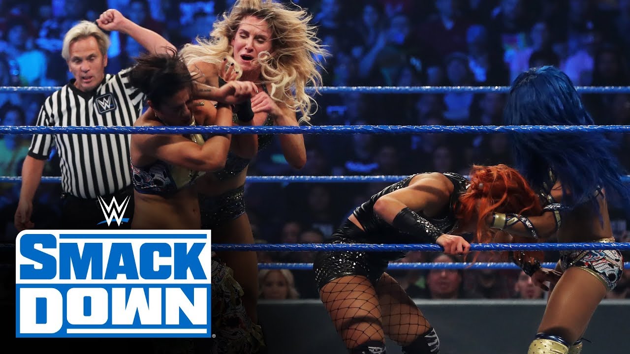 Becky lynch charlotte flair hell cell