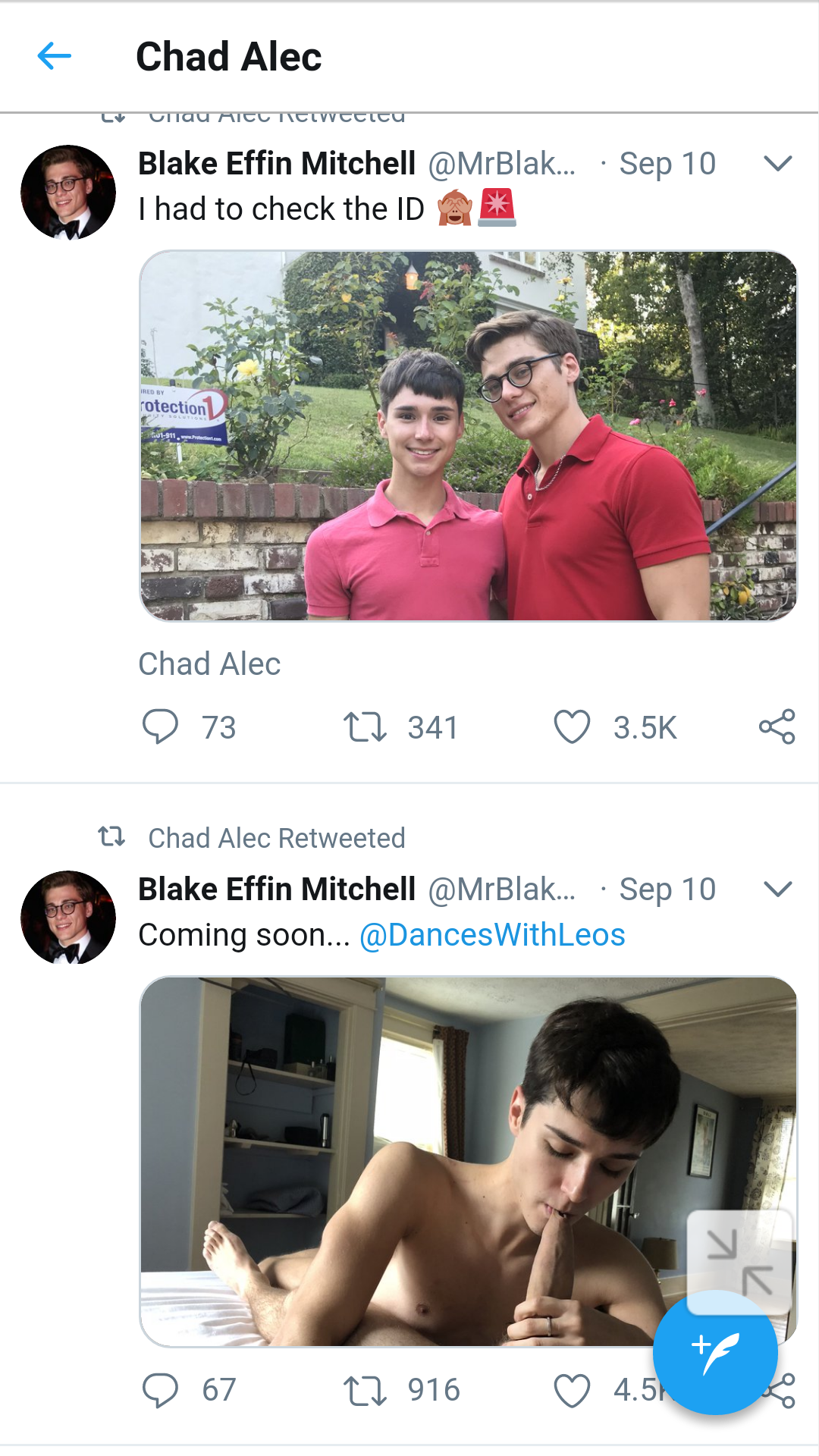 Chanel reccomend blake mitchell chad onlyfans
