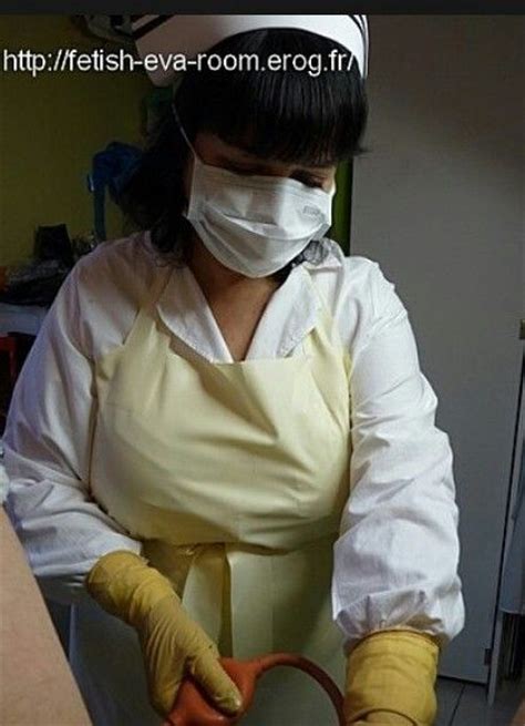 best of Rubber apron mature nurse sexy plastic