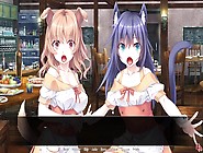 best of Cafe booze boobs with catgirl doggirl