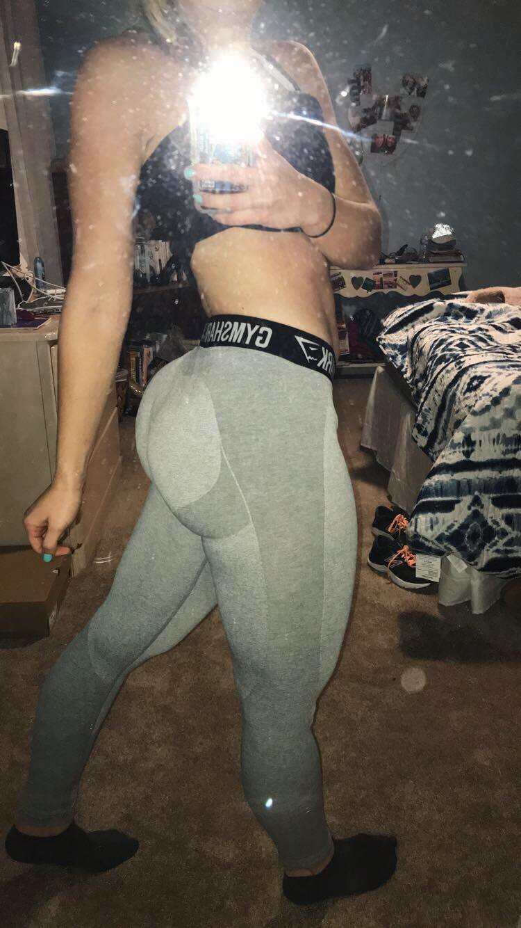 Sexy candids gymshark leggings