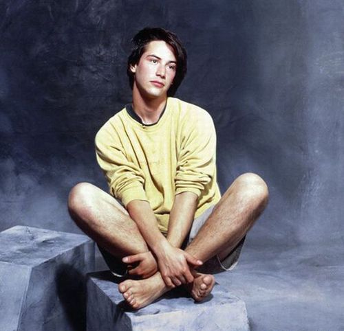 Stud keanu reeves face features sexy