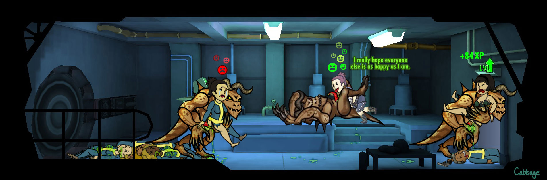 Fallout shelter nude