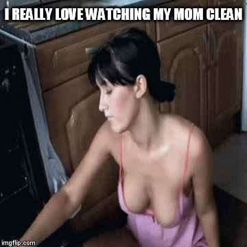 Flashing cleaner woman