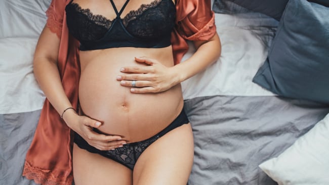Detector reccomend months pregnant watching porn masturbating