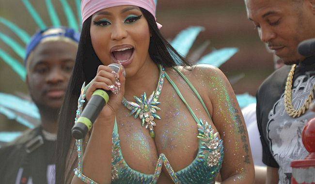 Jumbo recomended nipple flashing minaj boobs slip nicki