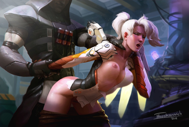 Overwatch fucked doggy style mins