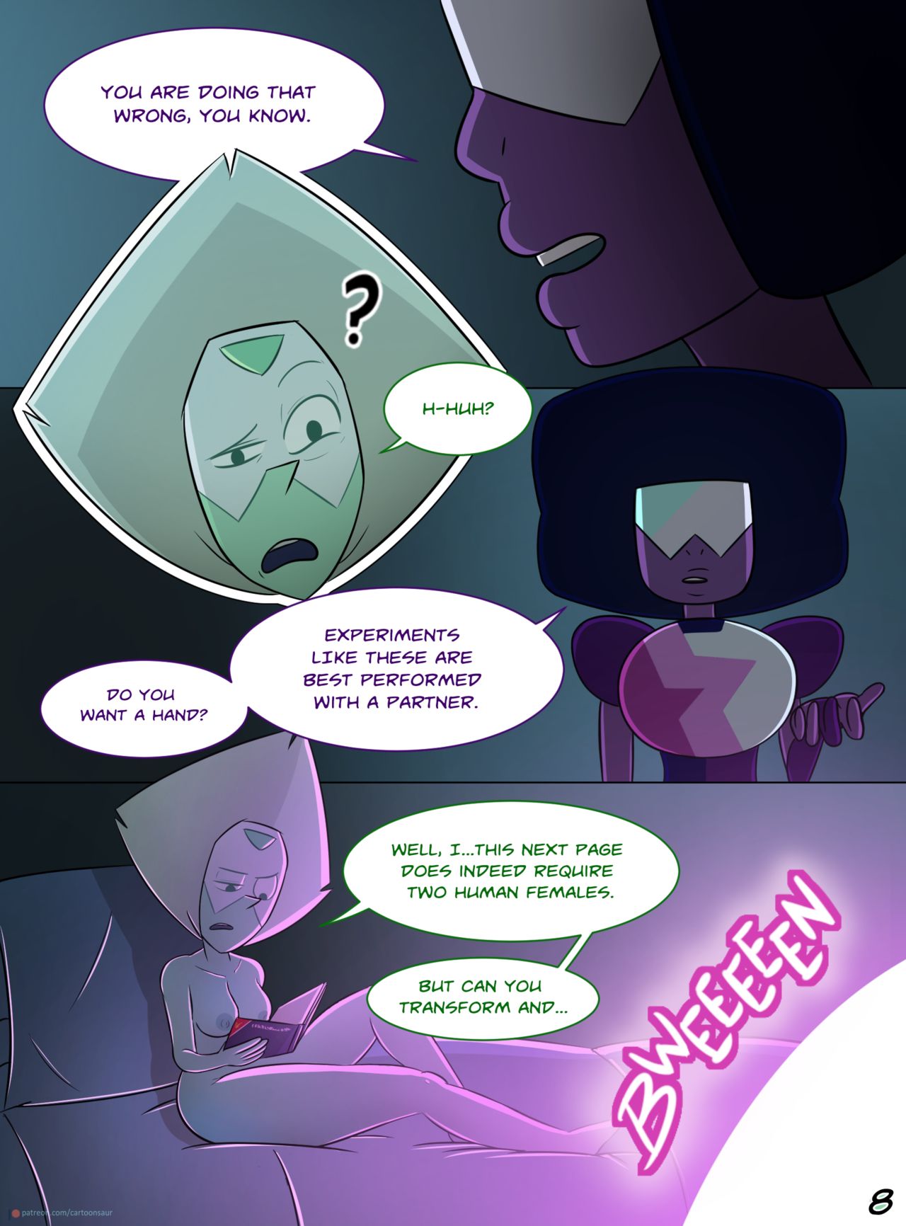 Specter reccomend peridot experiments steven universe feat oolay
