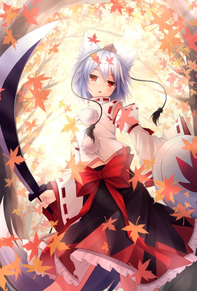 Ci-Ci D. reccomend touhou girls shota inubashiri momiji imaizui